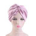 UNIQ Silk Satin Sleep Hair Care Night Bonnet with Elastic Stay On Head